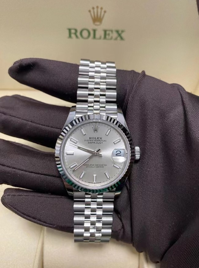 ROLEX Datejust series self-winding mechanical movement 41mm silver dial