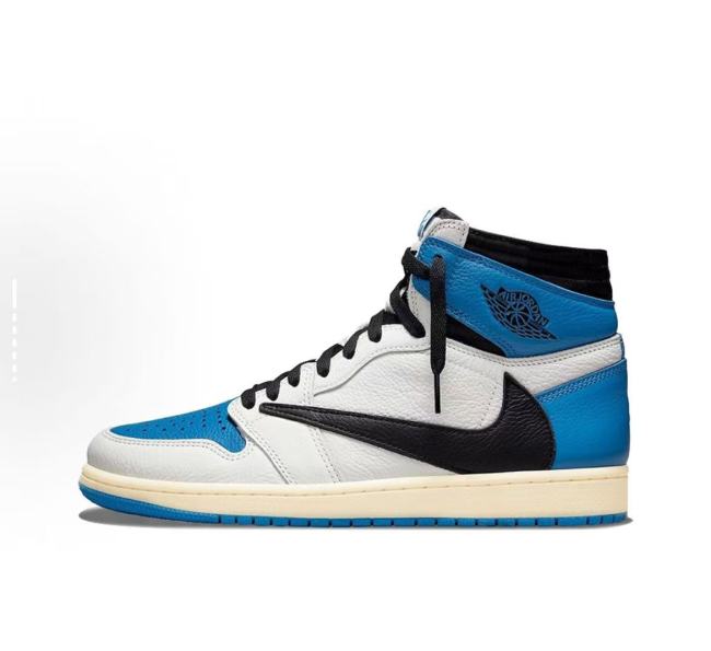 Travis Scott x Fragment x Jordan Air Jordan 1 High OG SP  Military Blue