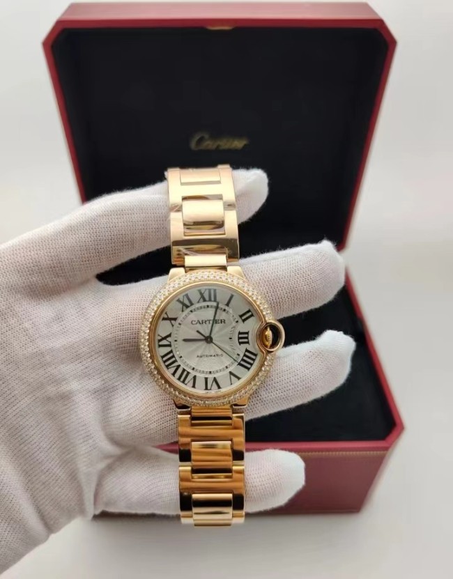 CARTIER Cartier Blue Balloon Women's 36mm White Dial