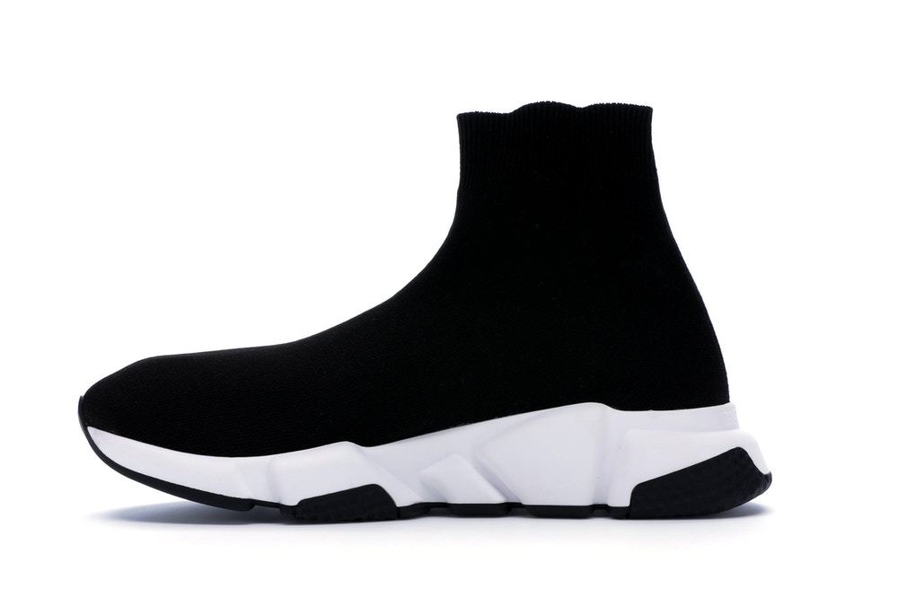balenciaga speed black white