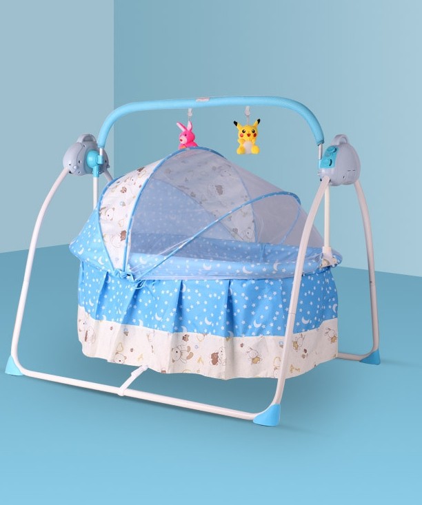 9086Jអង្រឹងយោលអូតូ ប្រើភ្លើងឬថ្មលពិលបាន   0ខែដល់3ឆ្នាំប្រើបាន  ទ្របាន25គីឡូ