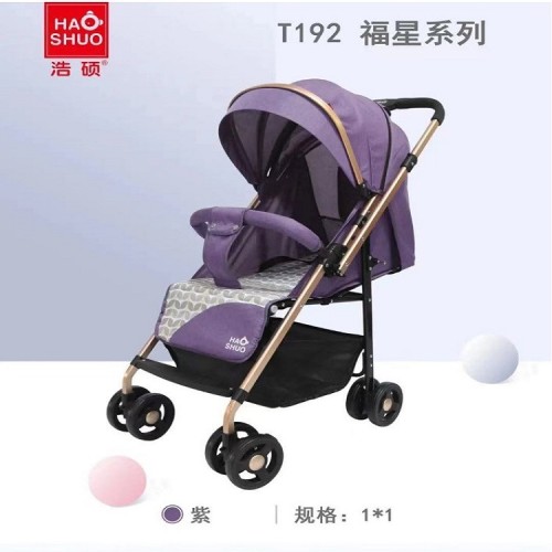 T192រទេះរុញទារក ដៃរុញទៅមុខក្រោយ អង្គុយ-គេងបាន បត់បាន