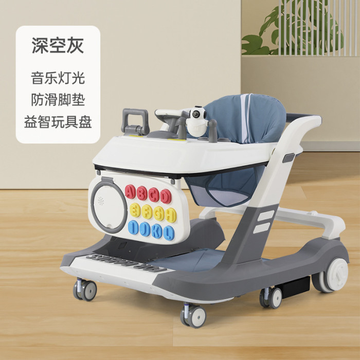 708Jរទេះរៀនដើរ មានភ្លេងភ្លើង ក្រណាត់ទ្រជើង បត់ តោងដើរ សារ៉េខ្ពស់ទាបនិងល្បឿនបាន អង្គុយហូបបាយបាន មានថែមក្តាABC  ក្តាABCមានភ្លេងនិងកន្ត្រកបោះបាល់