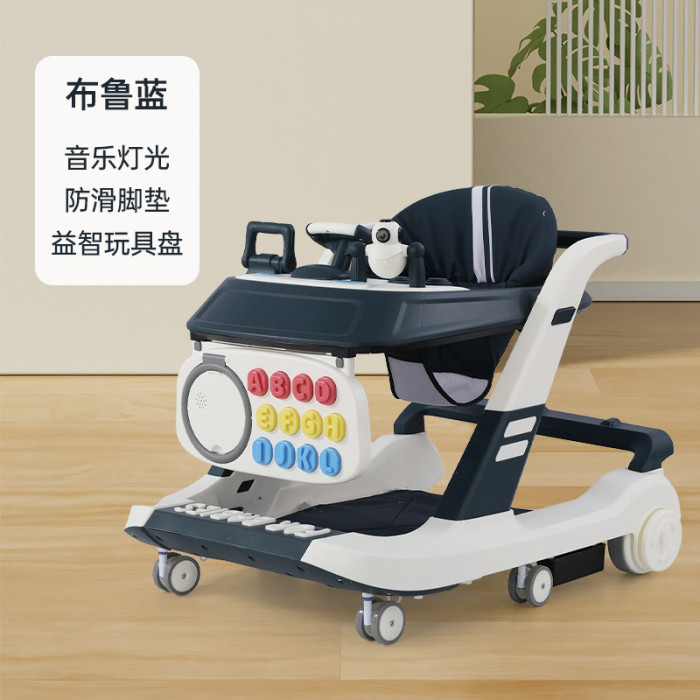 708Jរទេះរៀនដើរ មានភ្លេងភ្លើង ក្រណាត់ទ្រជើង បត់ តោងដើរ សារ៉េខ្ពស់ទាបនិងល្បឿនបាន អង្គុយហូបបាយបាន មានថែមក្តាABC  ក្តាABCមានភ្លេងនិងកន្ត្រកបោះបាល់