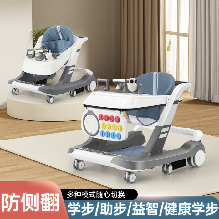 708Jរទេះរៀនដើរ មានភ្លេងភ្លើង ក្រណាត់ទ្រជើង បត់ តោងដើរ សារ៉េខ្ពស់ទាបនិងល្បឿនបាន អង្គុយហូបបាយបាន មានថែមក្តាABC  ក្តាABCមានភ្លេងនិងកន្ត្រកបោះបាល់