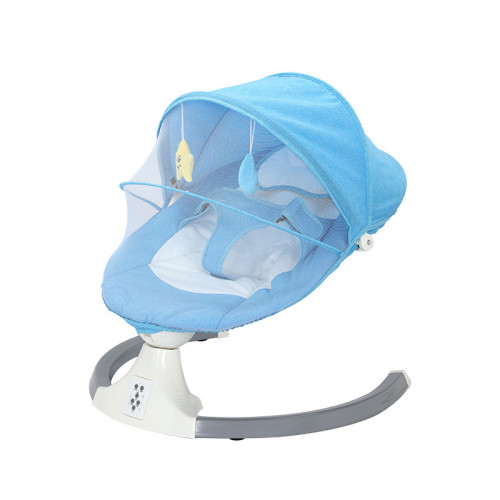 518អង្រឹងយោលអូតូ មានភ្លេង តេឡេបញ្ជា ប្រដាប់លេង ខ្នើយ មុង អាចភ្ជាប់ប៊្លូធូសទូរសព្ទដៃ  ប្រើភ្លើងឬថ្មលពិលបាន