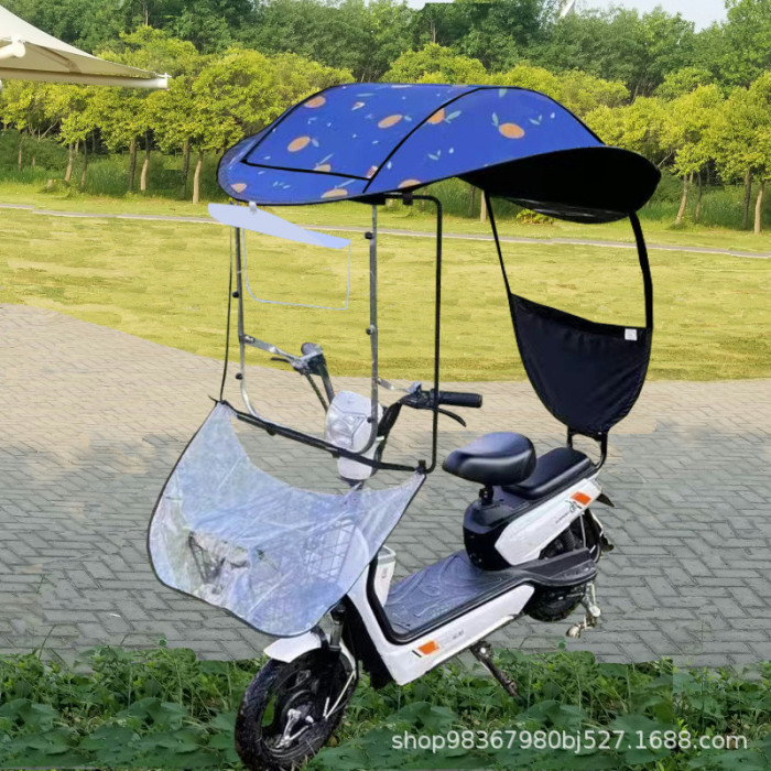 1839Jដំបូលកង់អាគុយ  ប្រើសំរាប់ ការពារកំដៅថ្ងៃ ការពារទឹកភ្លៀង ការពារខ្យល់ ការពារកាំរស្មី UV