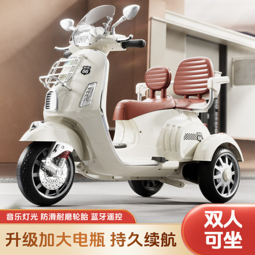 1389Jម៉ូតូអាគុយ ជិះបាន2នាក់ 2ឆ្នាំដល់10ឆ្នាំជិះបាន មានភ្លេងភ្លើង