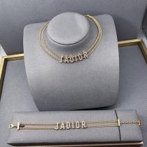 DIN13 Classic women necklace and bracelet jewellery set