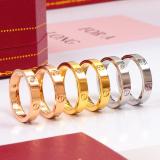 CAR7 Classic LOVE ring 4mm for lovers ring jewelry