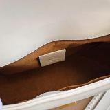 GGP53 Size 21-15.5-8cm and 26.5-20-9cm leather G bag