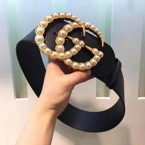 GCBL27  wide 7.0cm total length 95-125cm Belt wonderful winder High Quality fashion gold Pearl buckle Belt