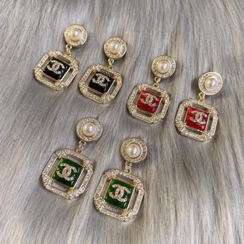 CHE140  high quality 316L steel Gold Plated earring studs for women