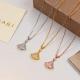 BVN26 Necklace 316L steel plating gold necklaces Jewelry