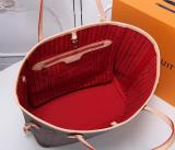 GLP8   32x29x17cm Neverfull Bag high quality L*V   bag for lady gift Canvas leather