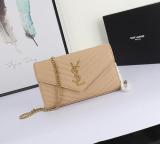 GYP4  Cowhide Women Bag 22.5x14x4cm 4 Color