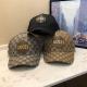 GUH6 Classic Presbyopia Leather Label Baseball Cap