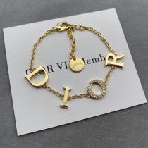 DIB38  Letter bracelet, delicate and delicate