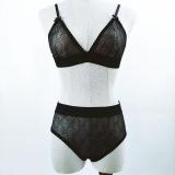 GU668 Women's summer split swimsuit with diamonds