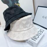 GUH1 Letter embroidery short brim fisherman hat