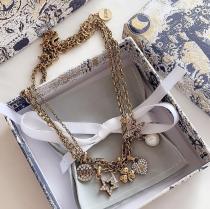 DIN22 Classic ladies love star clover necklace