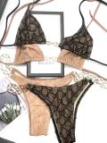 GU666  Women's summer split swimsuit