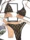 GU666  Women's summer split swimsuit