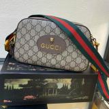MGP7 Classic popular women's shoulder bag leather+PVC size 24*15cm with box