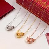 CAN12 Necklace 316L steel plating gold silver/Gold/rose necklaces Jewelry