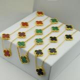 VAN4 Necklace 316L steel plating gold Jewelry