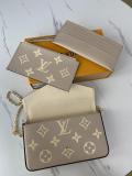 LLP31 Classic leather bag 21X12X3cm with box
