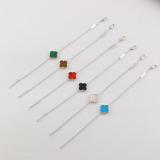 VAB1 4 Clover Bracelet single flower steel bracelet