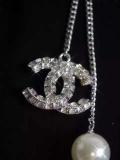 CHN83  Classic gold-plated ladies double-sided diamond necklace