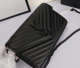 GYP4  Cowhide Women Bag 22.5x14x4cm 4 Color