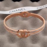 CHB5  Fine stainless steel gold-plated jewelry CH bracelet
