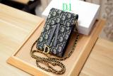 LCP2   17.5-11-3.5cm leather Mobile phone bag with box