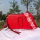 MJP18  real leather top quality MJ bag Mirror quality lady red no box