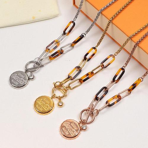 LN37  Classic Coca-Cola Long Necklace