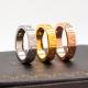 BVR14  316L steel and crystal with 18K gold plated