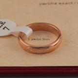 CAR8   Stainless Steel Gold Plated Jewelry CA Ring