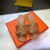 MHS6 35-40  no invoice H leather High quality slippers