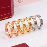 CAR7 Classic LOVE ring 4mm for lovers ring jewelry