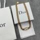 DIN30  Classic Vintage Gold Finish Metal Necklace and Bracelet Jewelry Set
