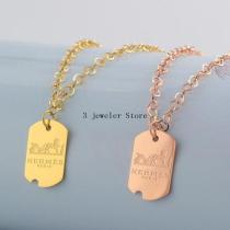 HN5 Necklace 316L steel plating gold Jewelry