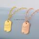 HN5 Necklace 316L steel plating gold Jewelry