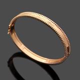 VAB25 Fashionable high quality four leaf flower bracelet gold plated