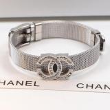 CB18  Fine stainless steel gold-plated jewelry CH bracelet