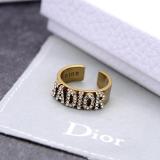 DR25 Retro open design gold-plated women's ring