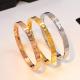 BVB4  Exquisite stainless steel gold-plated jewelry BV bracelet