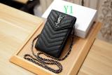 LCP2   17.5-11-3.5cm leather Mobile phone bag with box